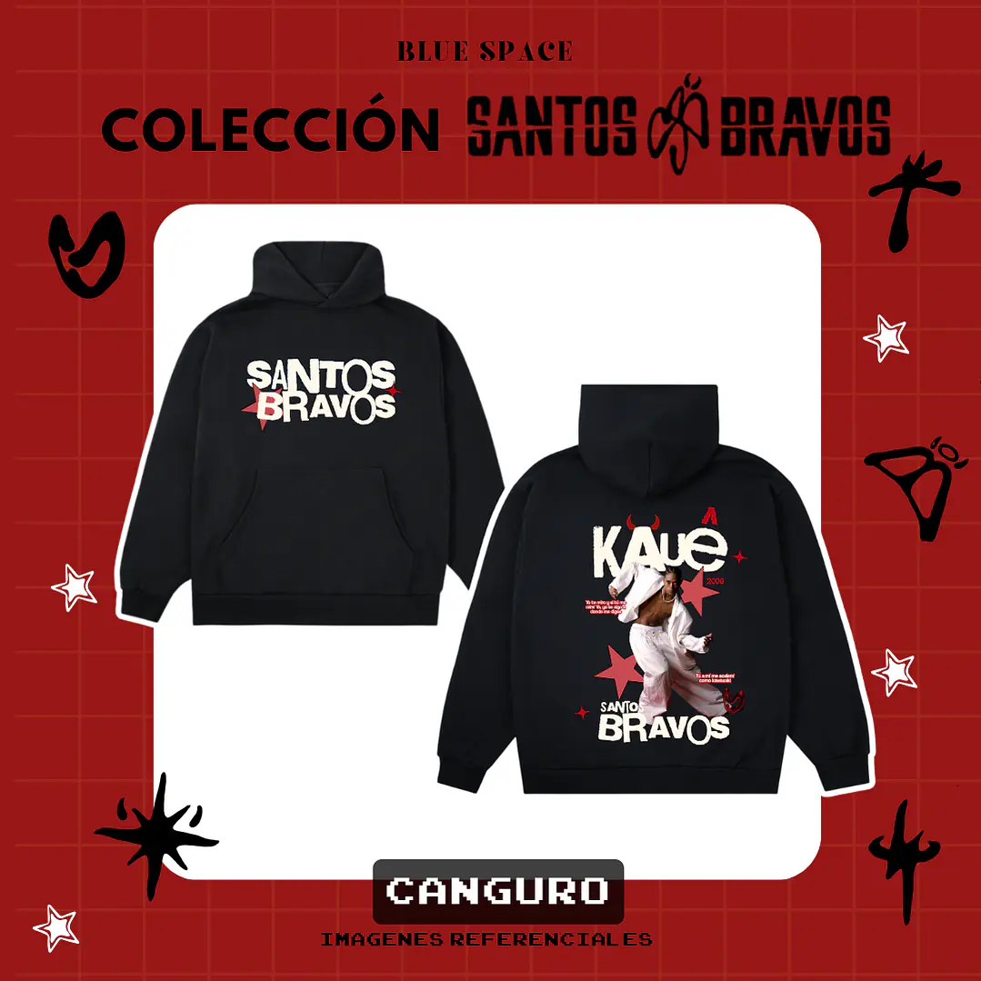 Poleron SANTOS BRAVOS - KAUE VELOCIDADE 2