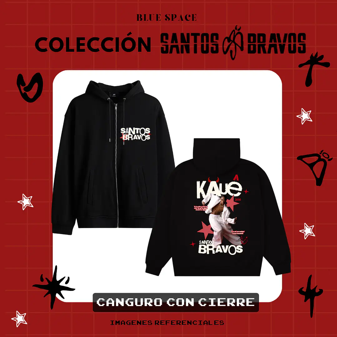 Poleron SANTOS BRAVOS - KAUE VELOCIDADE 3