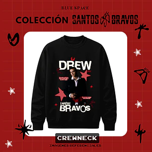 Poleron SANTOS BRAVOS - DREW VELOCIDADE
