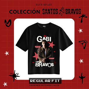 Polera SANTOS BRAVOS - GABI VELOCIDADE 