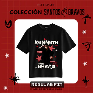 Polera SANTOS BRAVOS - KENNETH VELOCIDADE 