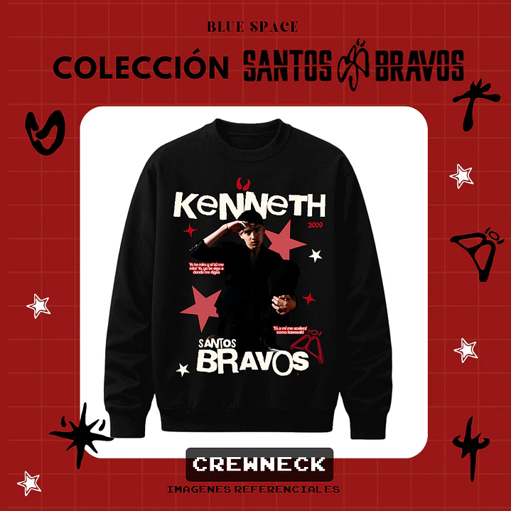 Poleron SANTOS BRAVOS - KENNETH VELOCIDADE 4