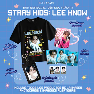 BOX DÍA DEL NIÑO STRAY KIDS: LEE KNOW
