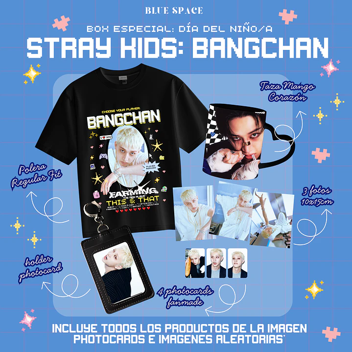 BOX DÍA DEL NIÑO STRAY KIDS:  BANGCHAN 1