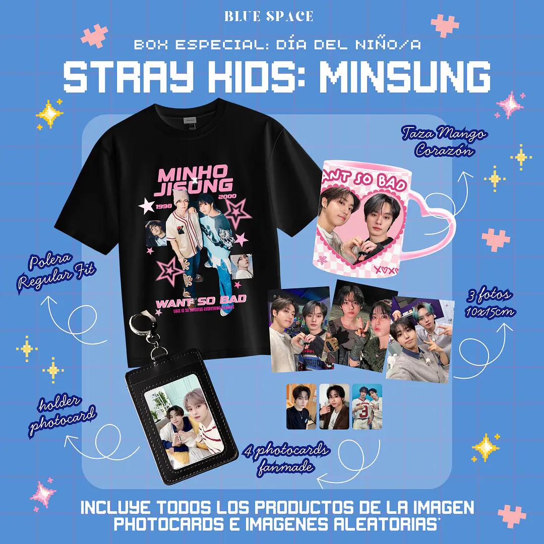 BOX DÍA DEL NIÑO STRAY KIDS: MINSUNG 2
