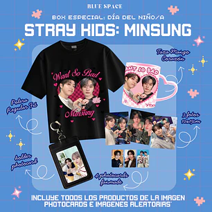 BOX DÍA DEL NIÑO STRAY KIDS: MINSUNG