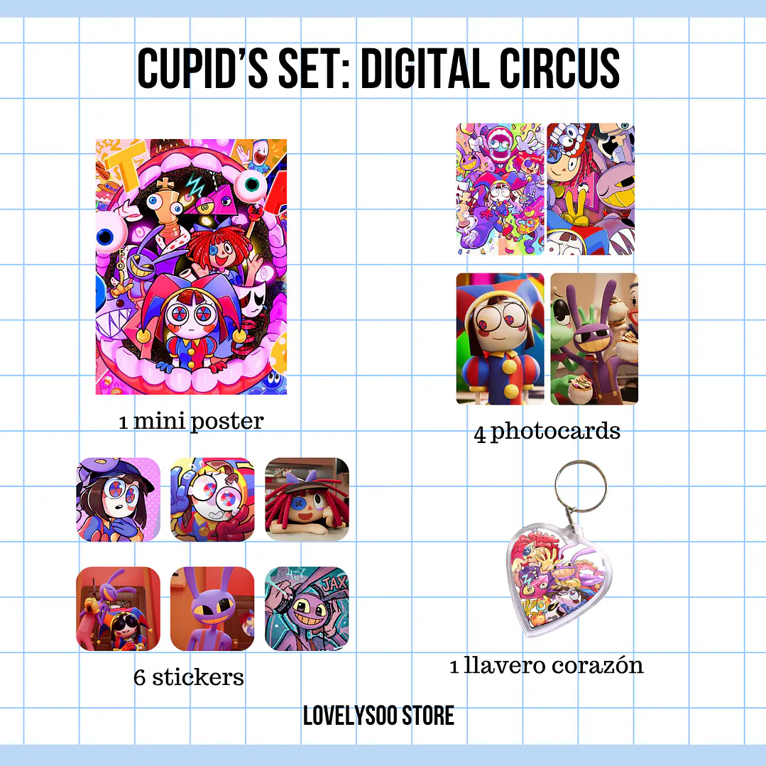 CUPID’S SET: DIGITAL CIRCUS 1