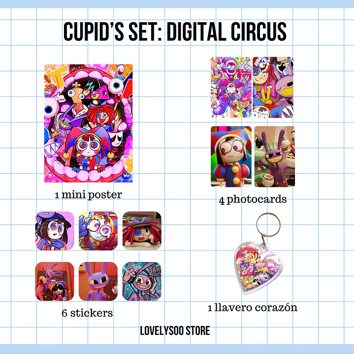 CUPID’S SET: DIGITAL CIRCUS 1