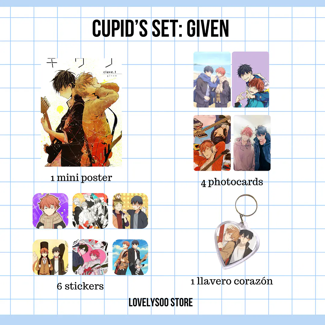 CUPID’S SET: GIVEN 1