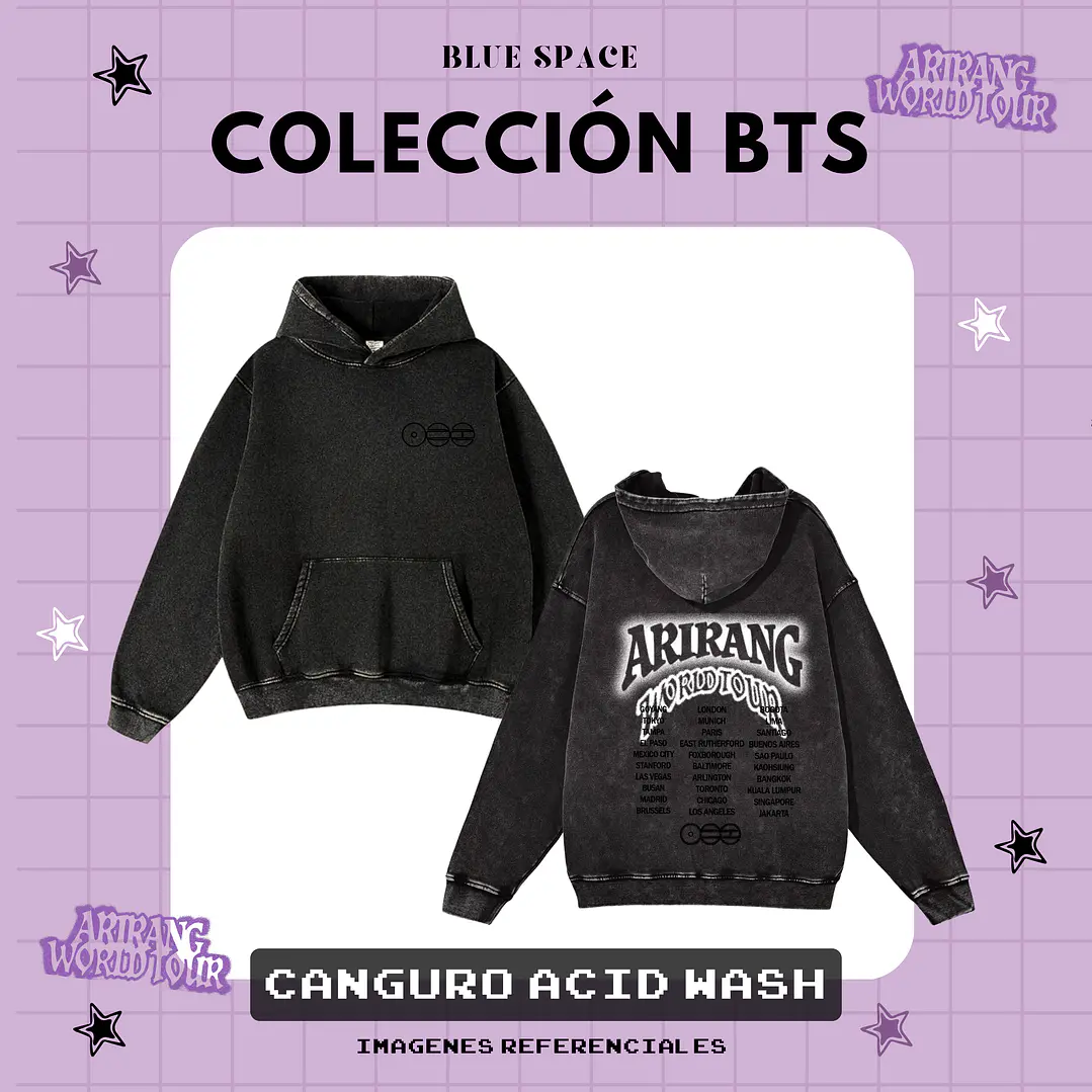 Poleron BTS ARIRANG WORLD TOUR CHILE 2