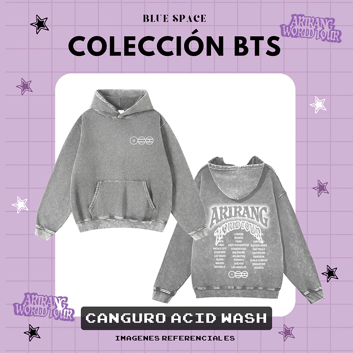 Poleron BTS ARIRANG WORLD TOUR CHILE 4