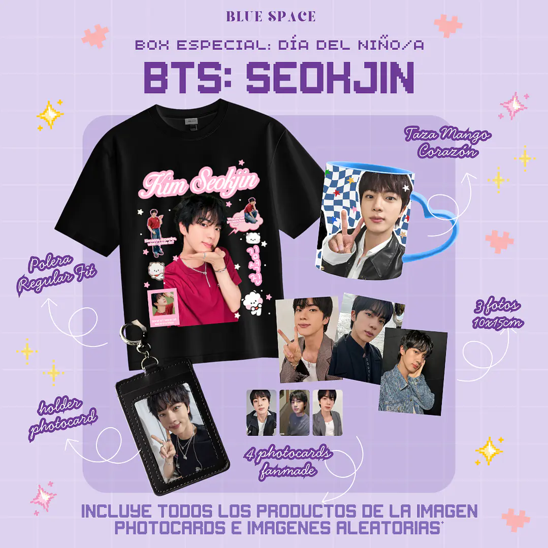 BOX DÍA DEL NIÑO BTS: SEOKJIN 1