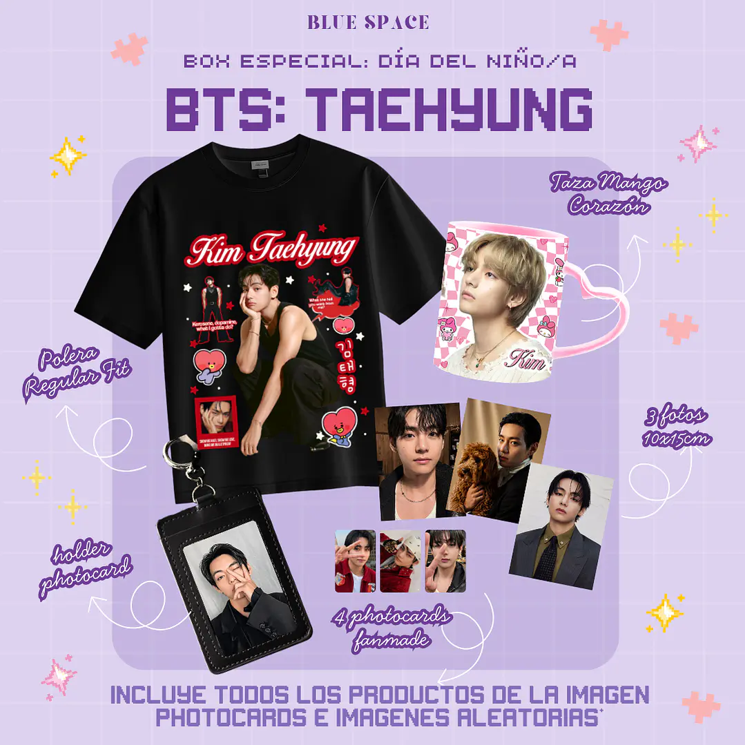 BOX DÍA DEL NIÑO BTS: TAEHYUNG 1