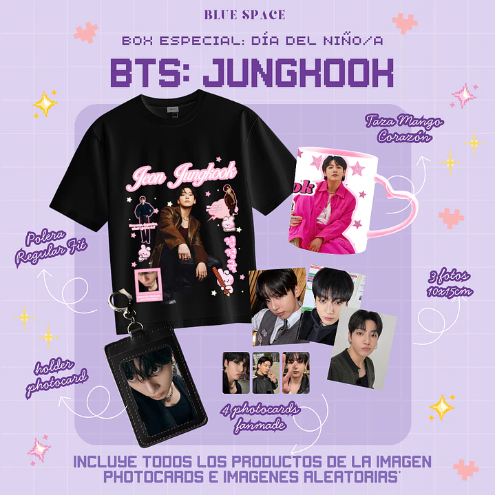 BOX DÍA DEL NIÑO BTS: JUNGKOOK 1
