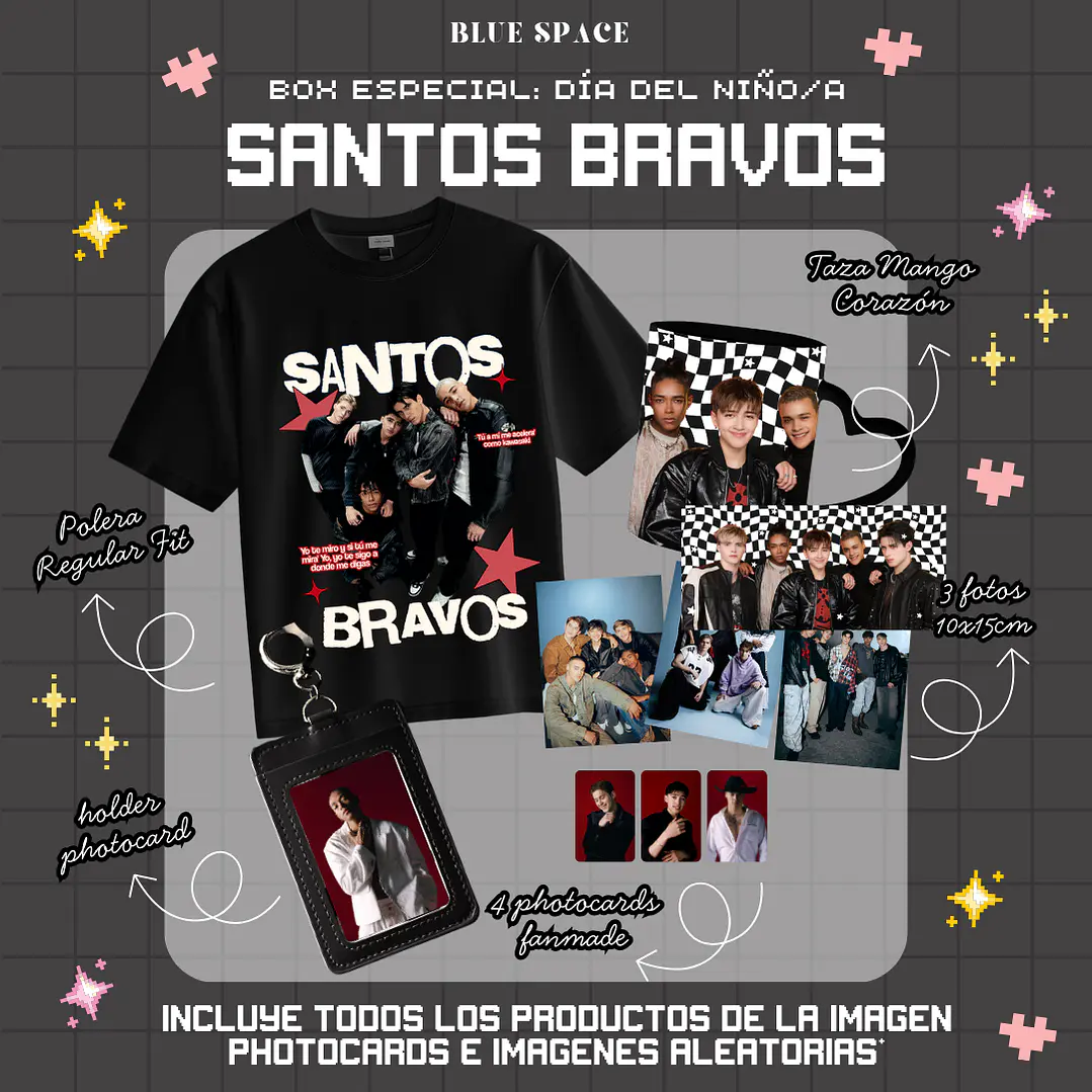 BOX DÍA DEL NIÑO SANTOS BRAVOS: GRUPAL 1