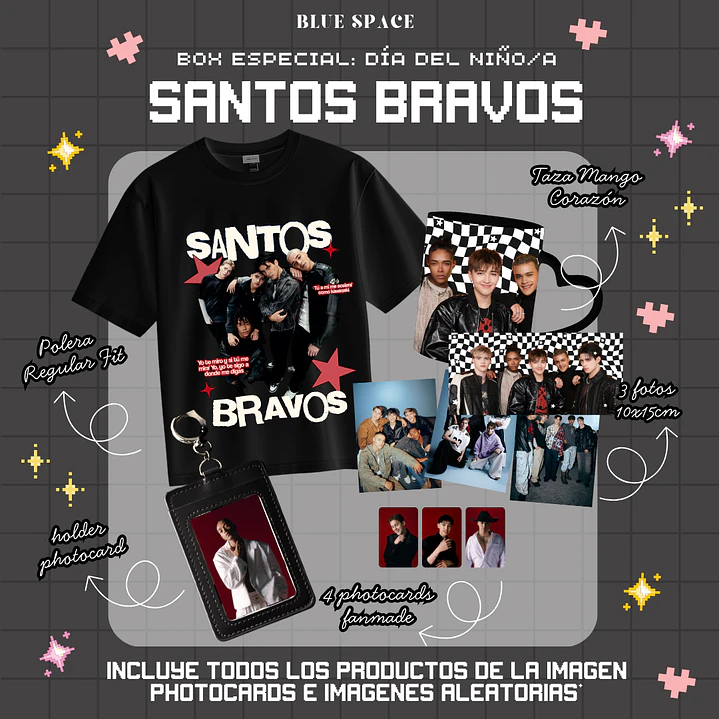 BOX DÍA DEL NIÑO SANTOS BRAVOS: GRUPAL 1