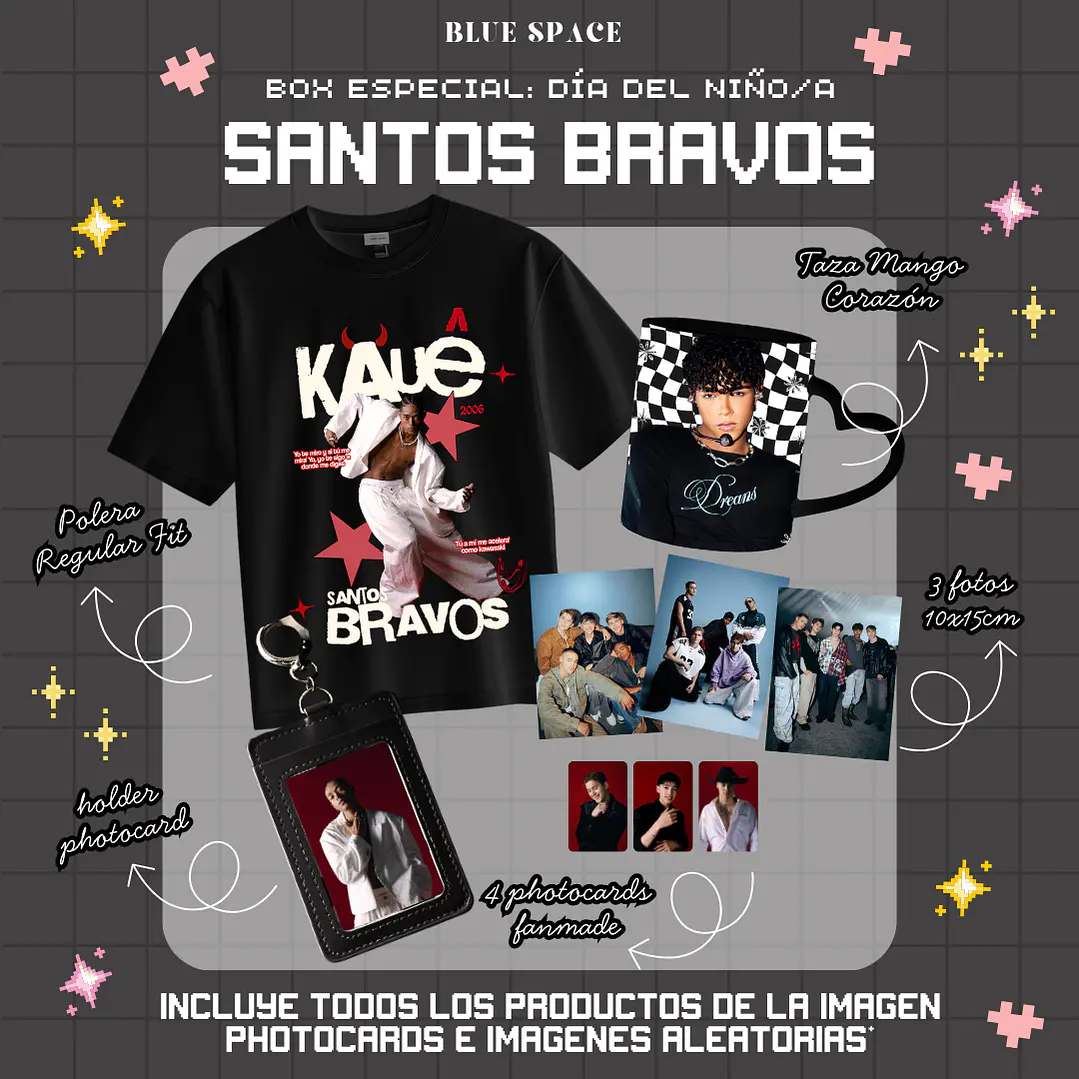 BOX DÍA DEL NIÑO SANTOS BRAVOS: KAUE 1
