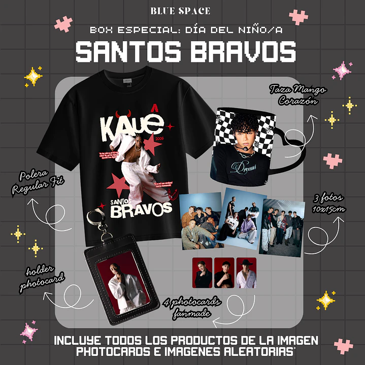 BOX DÍA DEL NIÑO SANTOS BRAVOS: KAUE 1