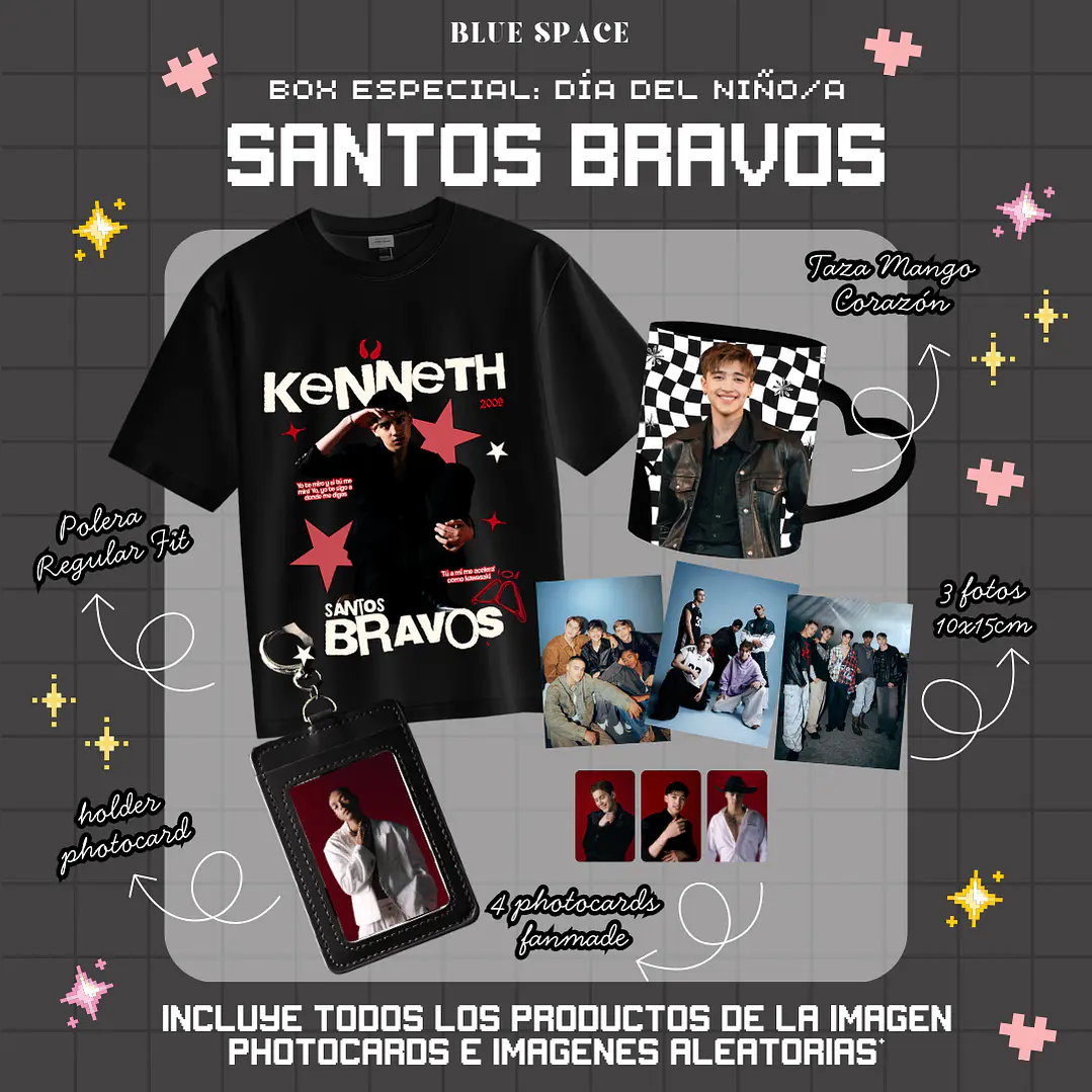 BOX DÍA DEL NIÑO SANTOS BRAVOS: KENNETH 1