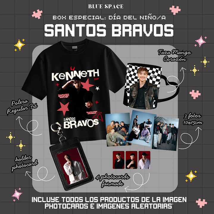 BOX DÍA DEL NIÑO SANTOS BRAVOS: KENNETH 1