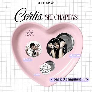SET CHAPITAS - KEONHO CORTIS
