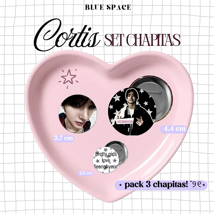 SET CHAPITAS - SEONGHYEON CORTIS 1