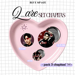 SET CHAPITAS - JOTA Q_ARE