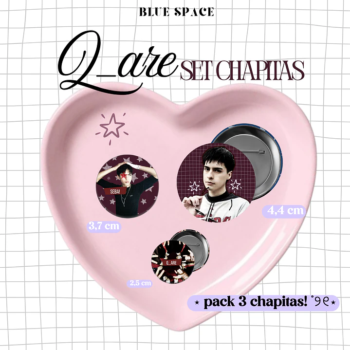 SET CHAPITAS - SEBA Q_ARE 1