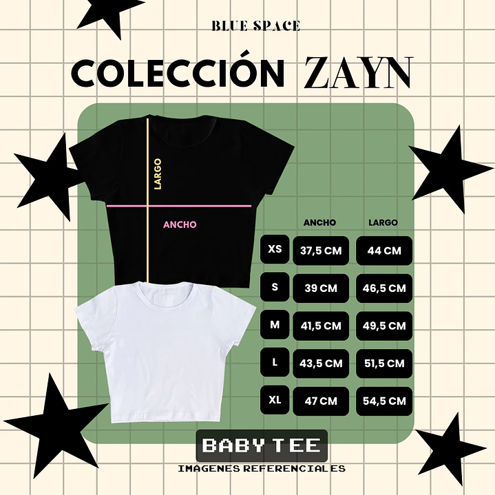 Polera ZAYN - STARDUST 3