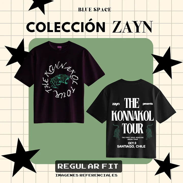 Polera ZAYN - THE KONNAKOL TOUR 1