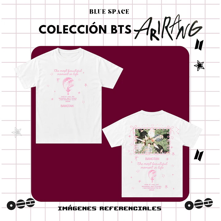 Polera BTS - HYYH THE MOST BEAUTIFUL MOMENT IN LIFE 3