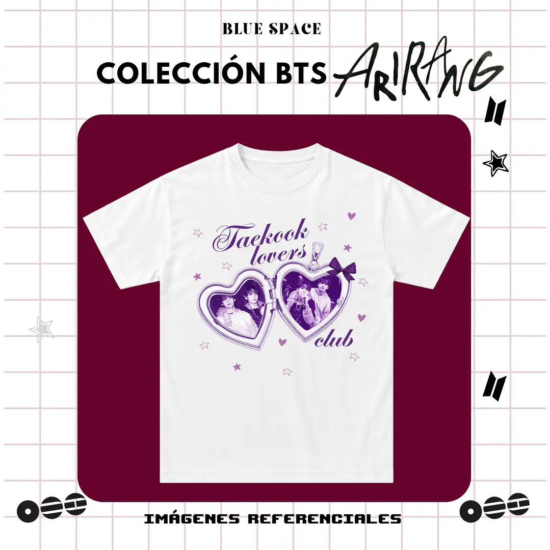 Polera BTS - TAEKOOK LOVERS CLUB 1