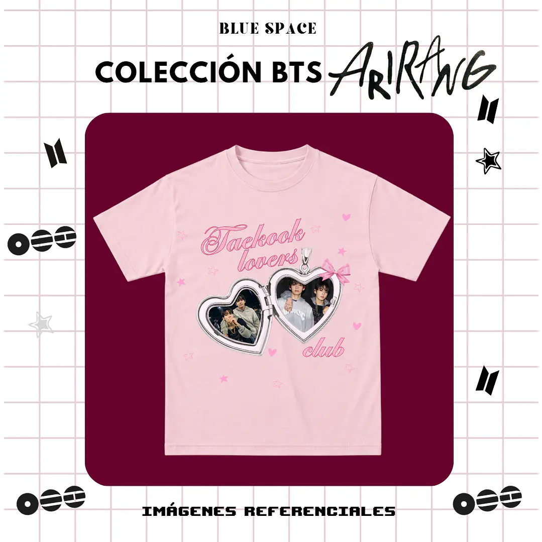 Polera BTS - TAEKOOK LOVERS CLUB 2.0 2