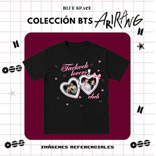 Polera BTS - TAEKOOK LOVERS CLUB 2.0