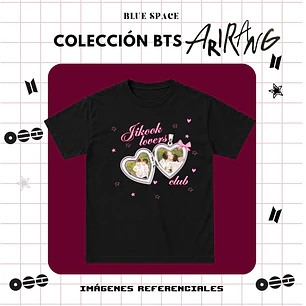 Polera BTS - JIKOOK LOVERS CLUB 