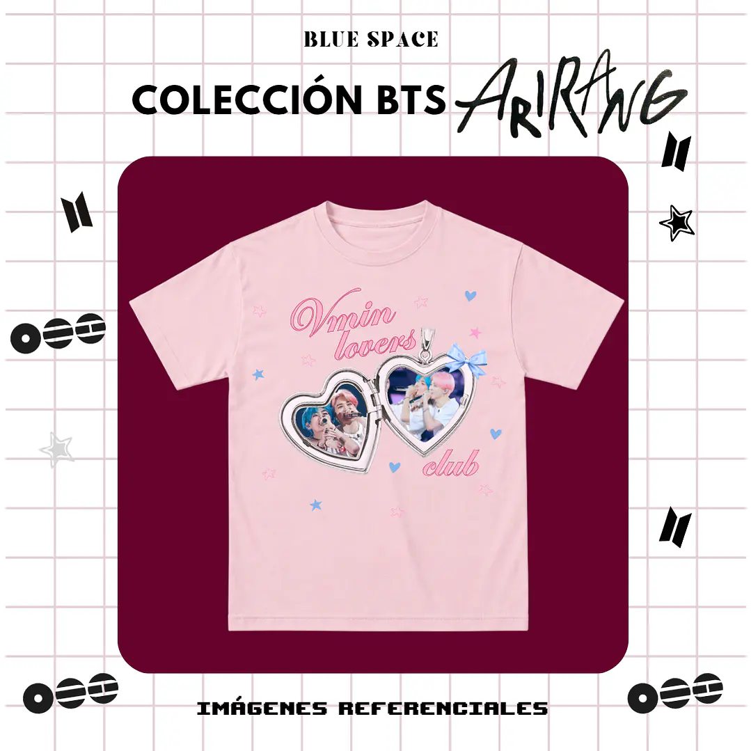 Polera BTS - VMIN LOVERS CLUB 2.0 3