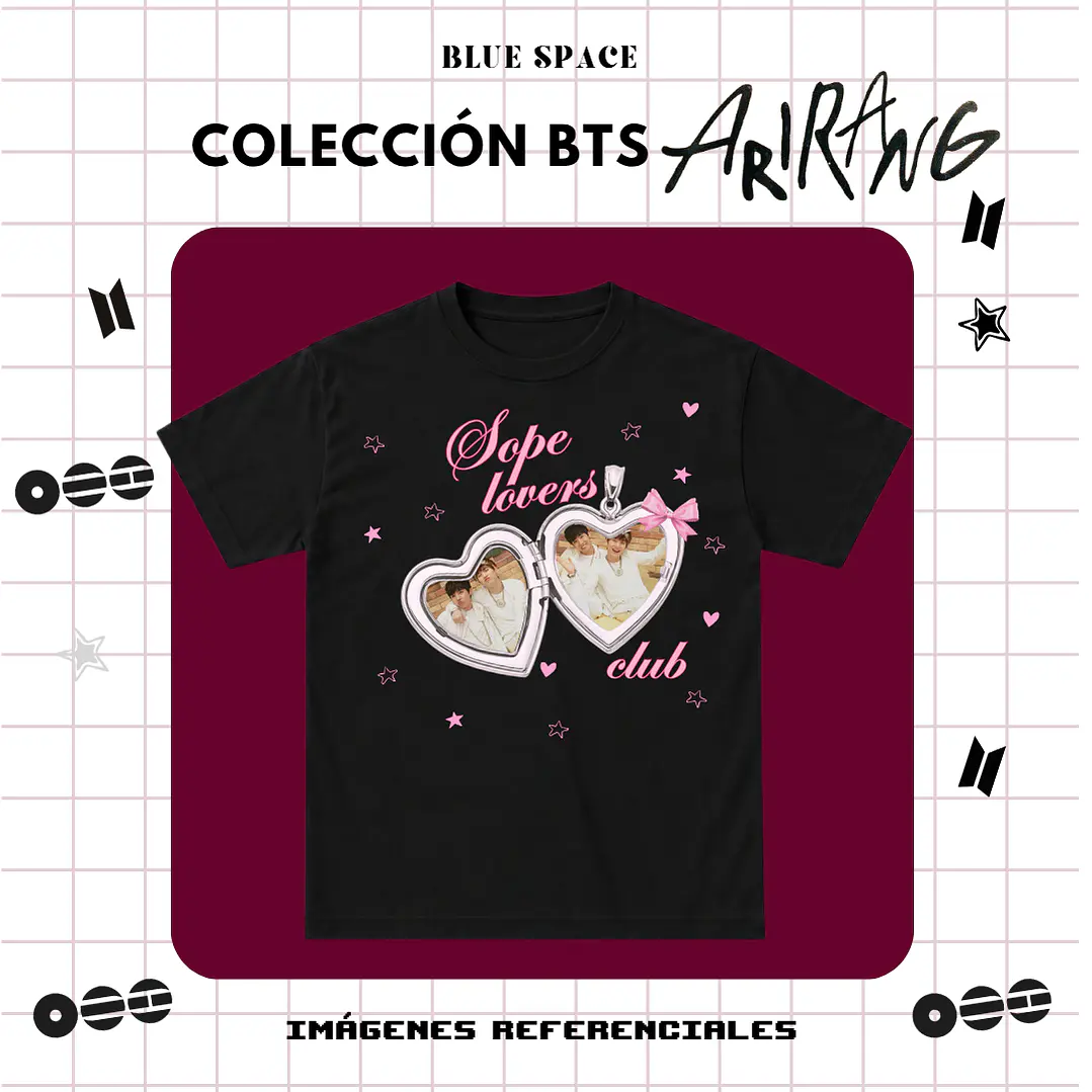 Polera BTS - SOPE LOVERS CLUB  1