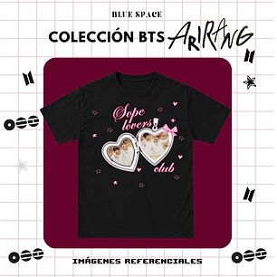 Polera BTS - SOPE LOVERS CLUB 