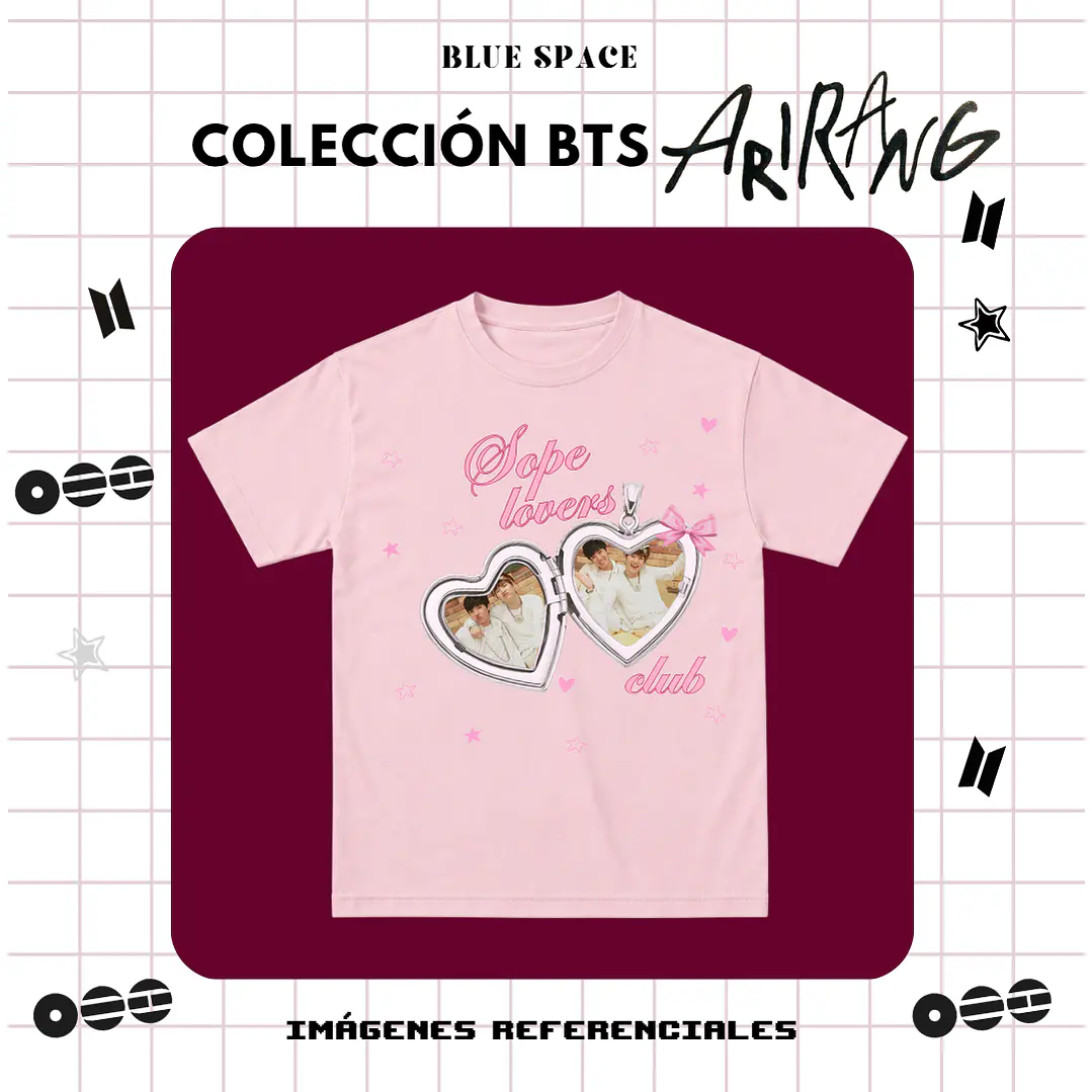 Polera BTS - SOPE LOVERS CLUB  2