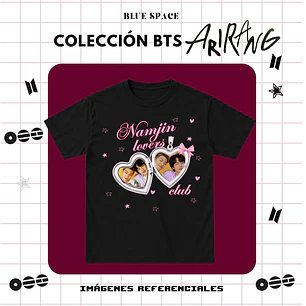 Polera BTS - NAMJIN LOVERS CLUB 