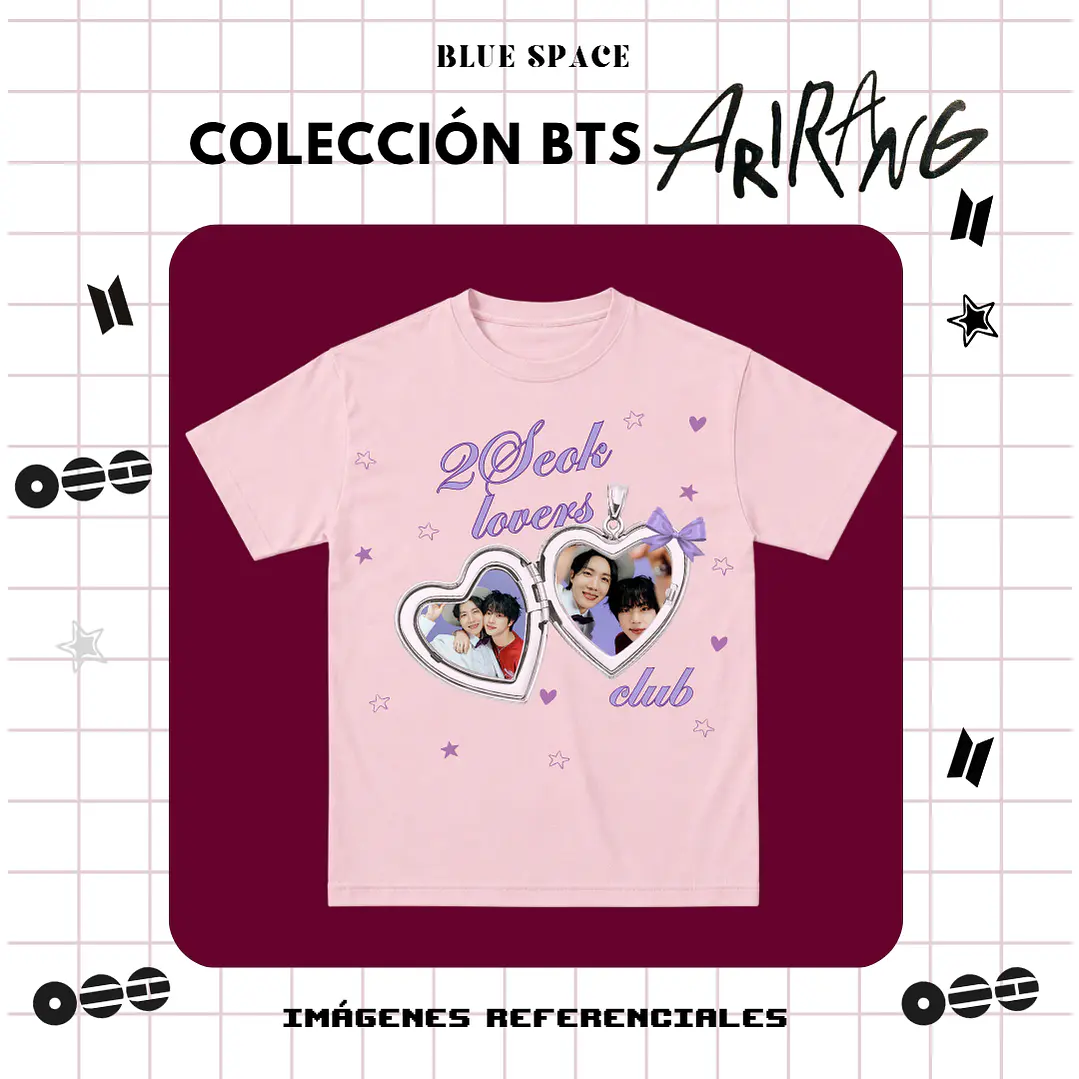 Polera BTS - 2SEOK LOVERS CLUB  3
