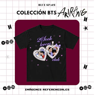 Polera BTS - 2SEOK LOVERS CLUB 