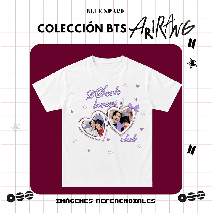 Polera BTS - 2SEOK LOVERS CLUB  2