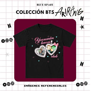 Polera BTS - YOONMIN LOVERS CLUB