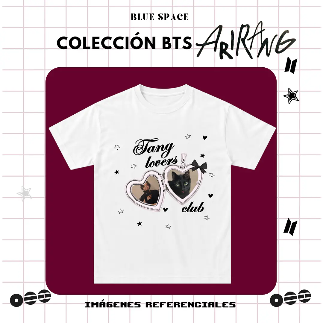 Polera BTS - TANG LOVERS CLUB 1