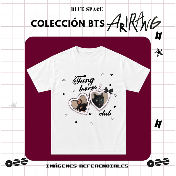 Polera BTS - TANG LOVERS CLUB 1