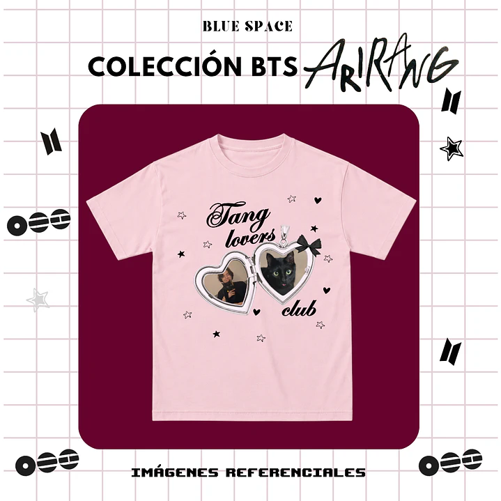 Polera BTS - TANG LOVERS CLUB 3