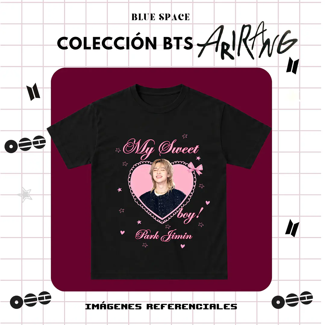 Polera BTS - MY SWEET BOY PARK JIMIN 1
