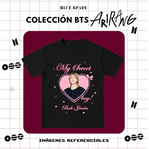 Polera BTS - MY SWEET BOY PARK JIMIN