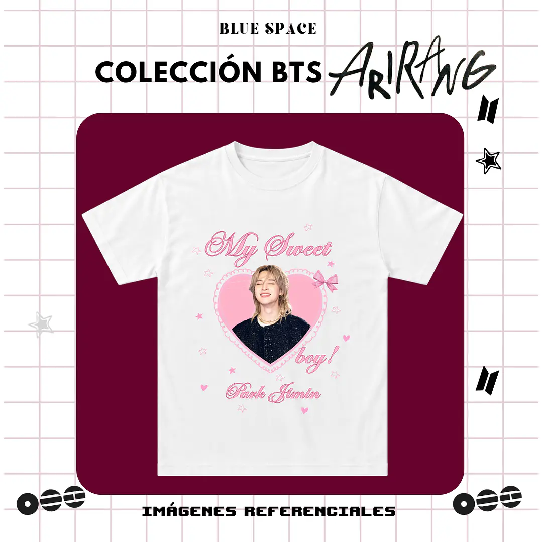 Polera BTS - MY SWEET BOY PARK JIMIN 2